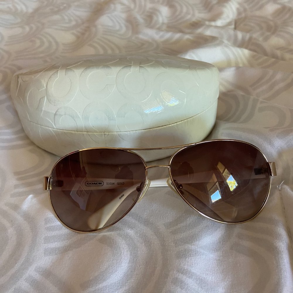 Coach Aviator Sunglasses
